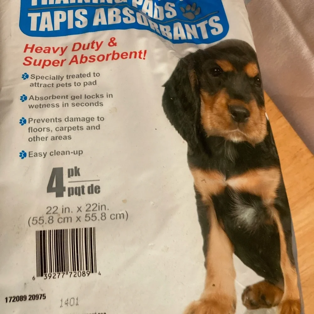 Puppy training pads - 2 packs